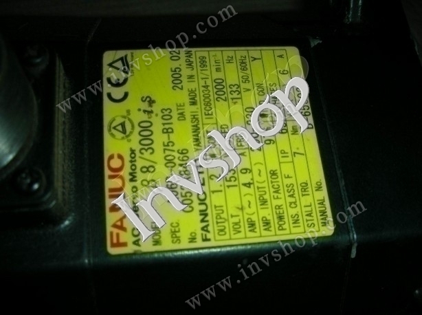 FANUC A06B-0075-B103 Servo motor