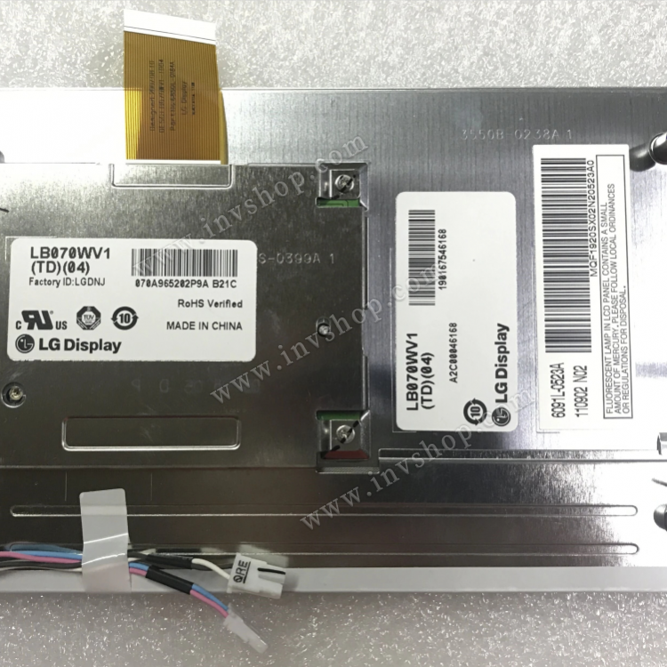 Original 7.0 inchLB070WV1-TD04 LCD display panel for LG