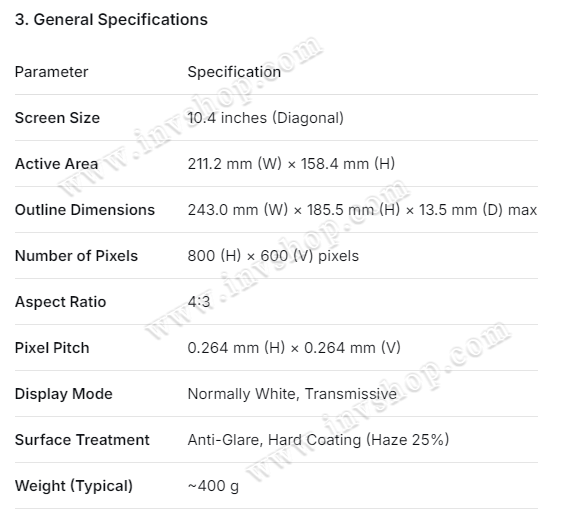 PD104SLF-11 PVI 10.4inch lcd panel PD104SLF