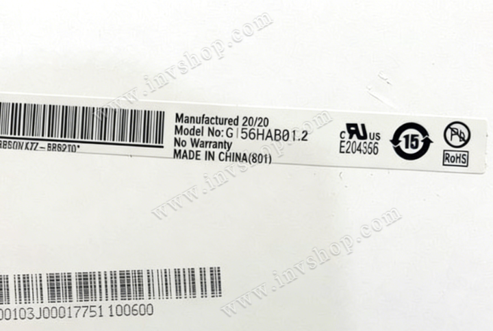 G156HAB01.2 AUO 15.6 inch TFT-LCD screen 1920*1080 Display