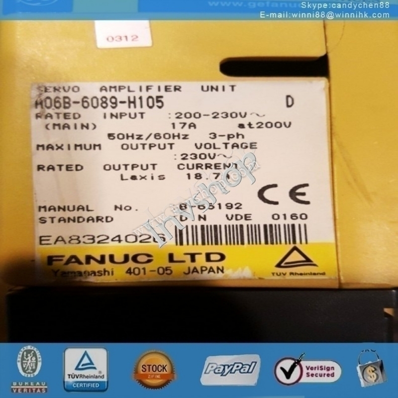 FÃ¼r New a06b Fanuc netzteil - h015 6140 - 60 - Tage - Garantie