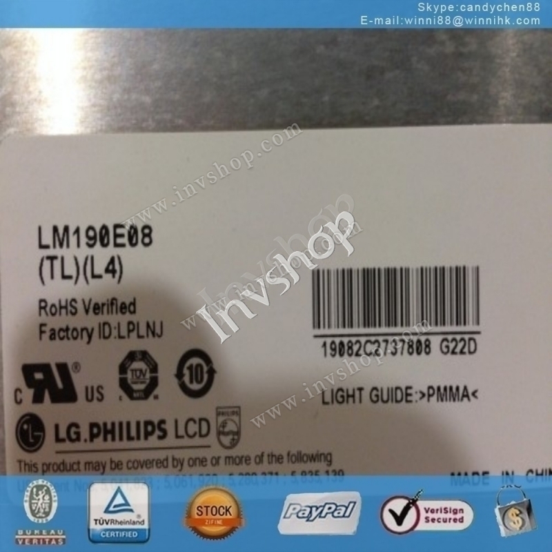 lm190e08 lg 19 zoll lcd - bildschirm