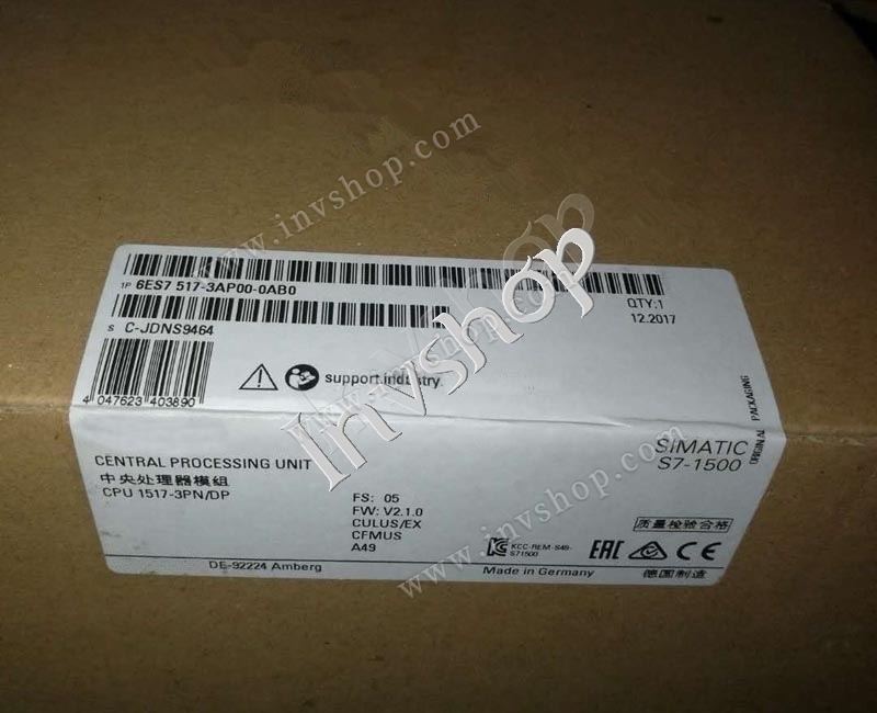 6ES7517-3AP00-0AB0 New Original Siemens CPU module