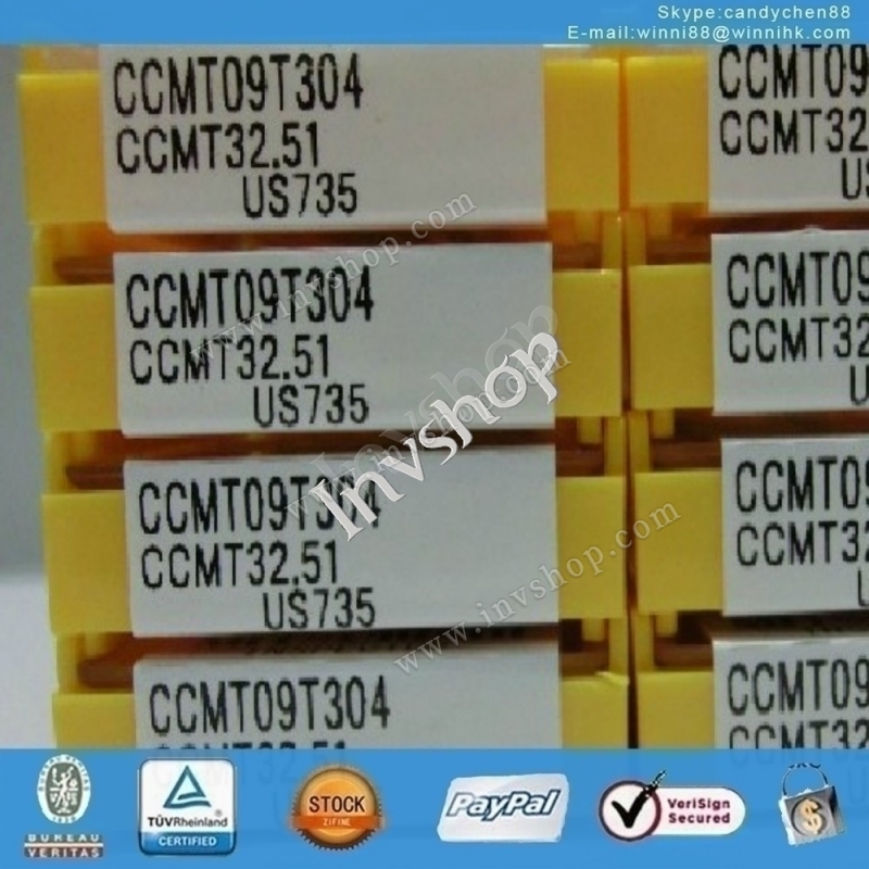 ccmt32.51 carbide in neue ccmt09t304 us735 einfÃ¼gen 10pcs / kasten - box fÃ¼r mitsubishi