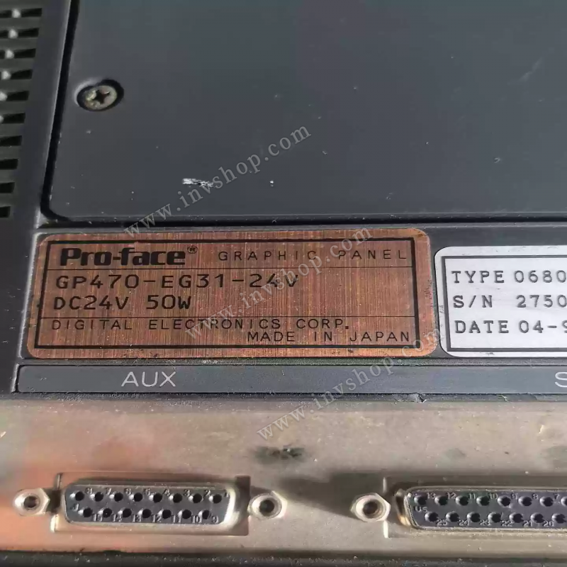 for Pro-face GP470-EG31-24V HMI Touch Screen Used 60 days warranty