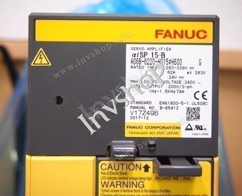 A06B-6220-H015#H600 Fanuc Servo Amplifier