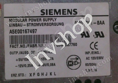 6EW1881-8AA Siemens Power Supply