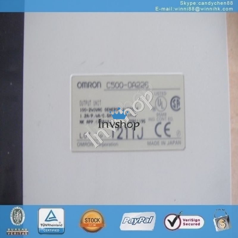 c500-oa226 verwendet 3g2a5-oa226 plc fÃ¼r 60 tage garantie omron