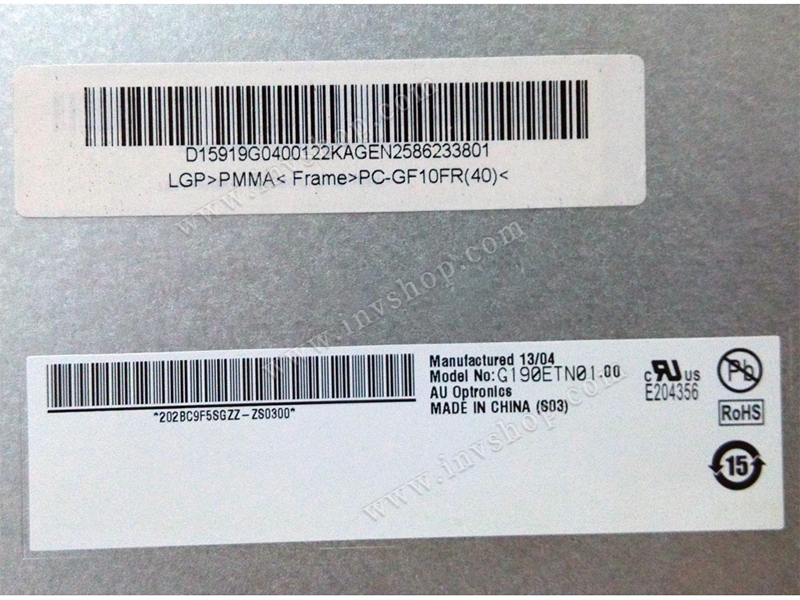 G190ETN01.00 New in stock AUO 19.0" 1280*1024 LCD display