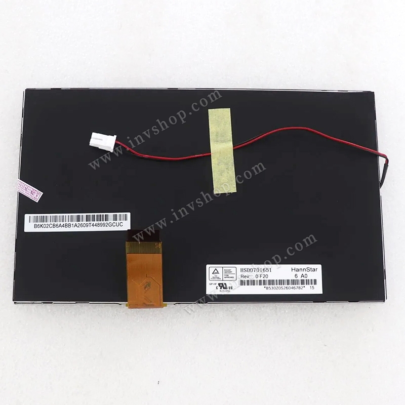 HSD070I651 HannStar 7" TFT-LCD-Bildschirm 480*234 Anzeige