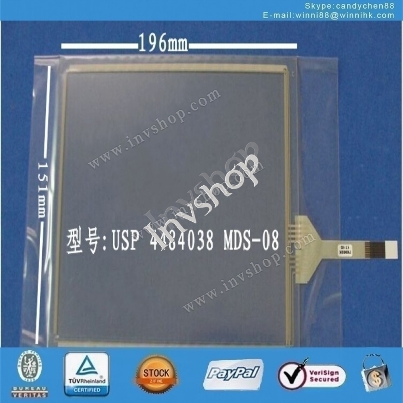 neue u.s.p.4.484.038 mds-08 touchscreen - panel