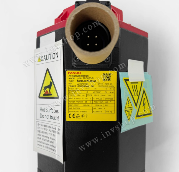 A06B-2078-B107 Fanuc AC Servo motor