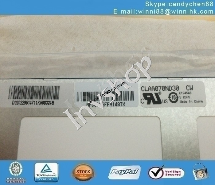 neue original claa070nd30cw chungnwa lcd liquid crystal display