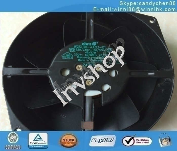 neue origianl ebmpapst lÃ¼fter w2s130-aa03-01 axiallÃ¼fter