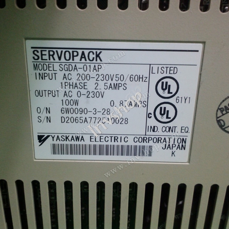 sgda-01ap yaskawa servo - packung