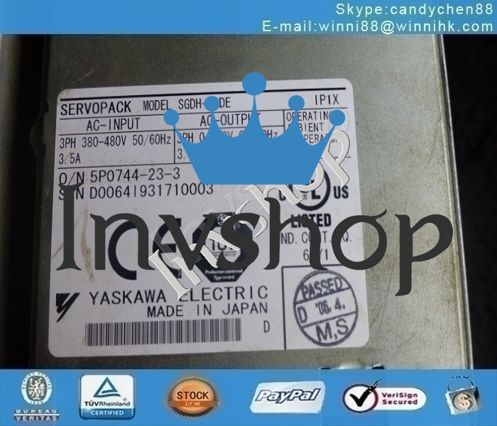 Yaskawa SGDH-10DE servo drives