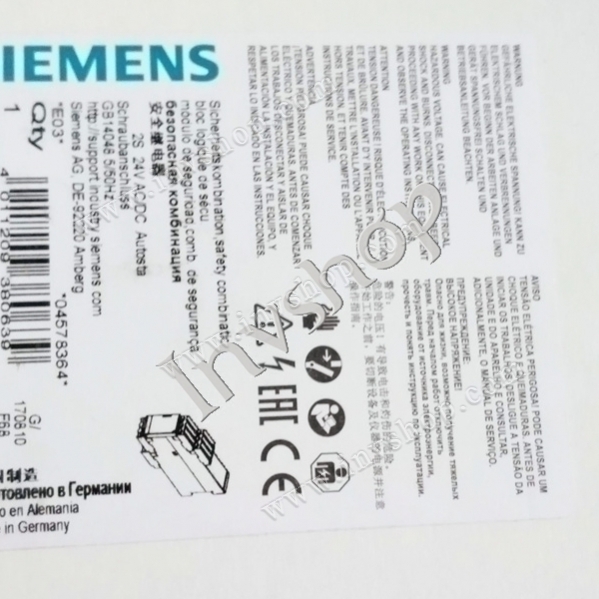 new Siemens 3TK2822-1CB30 relay