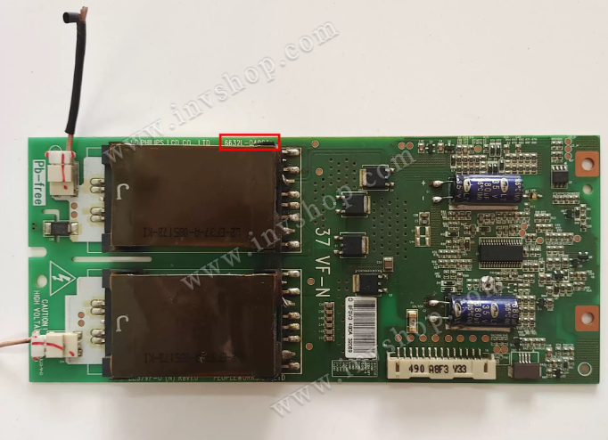 6632l - 0490a lc370wun inverter board ppw - ee37vf - 0 lt37900fhd