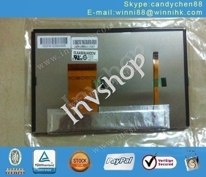 Car DVD CLAA069LA0HCW NEW LCD 6.9' Screen Display