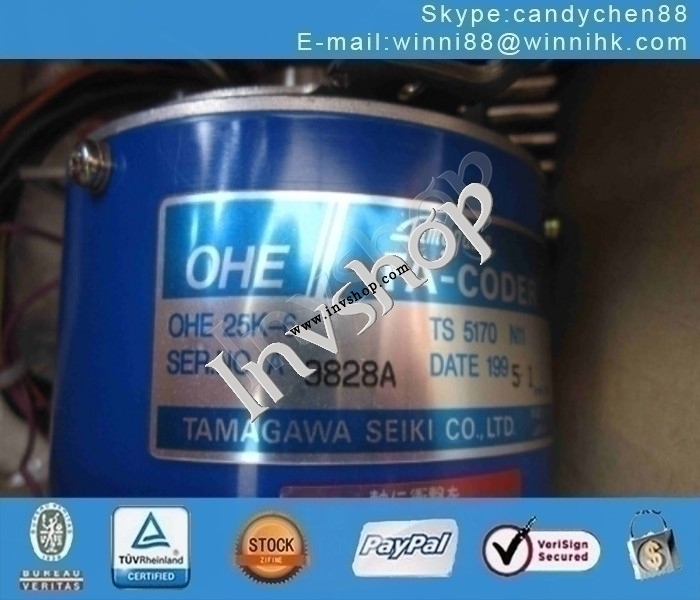 TAMAGAWA 00KP2 USED OHE25K-6 Mitsubishi OPTICAL ENCODER