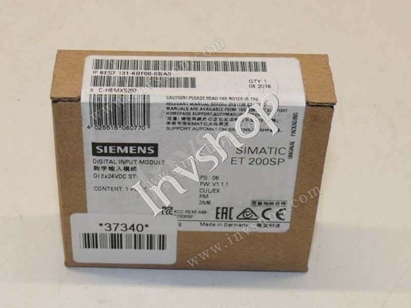 6ES71316BF000BA0 SIEMENS input module
