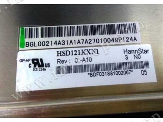 HSD121KXN1-A10 New and Original Hannstar 12.1inch lcd screen