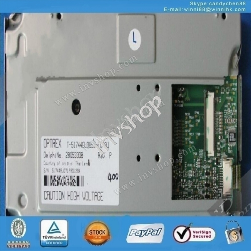 t-51744gl065z-fw-aj lcd - bildschirm navigation eingesetzt