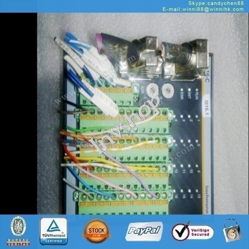 DIO16-C PLC Module Used for Bachmann 60 days warranty