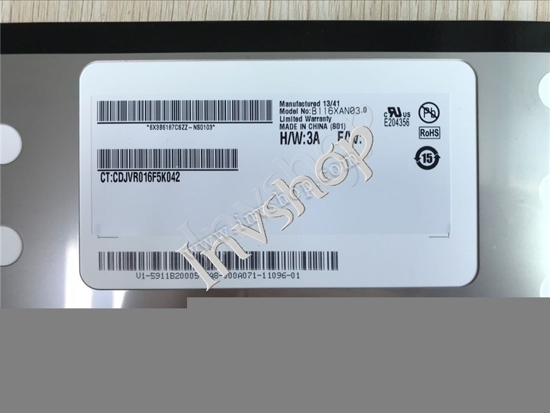 B116XAN03.0 HW3A AUO 11,6 zoll lcd display Neu und Original