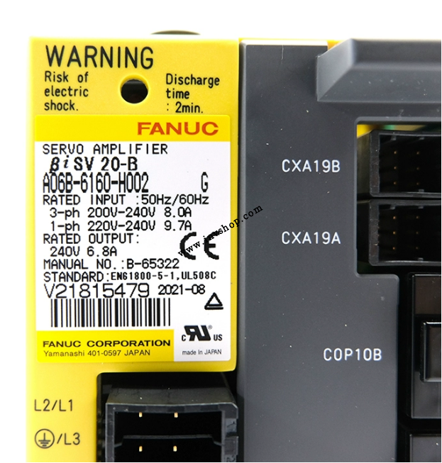 A06B-6160-H002 Fanuc Servoverstärker Neu und Original