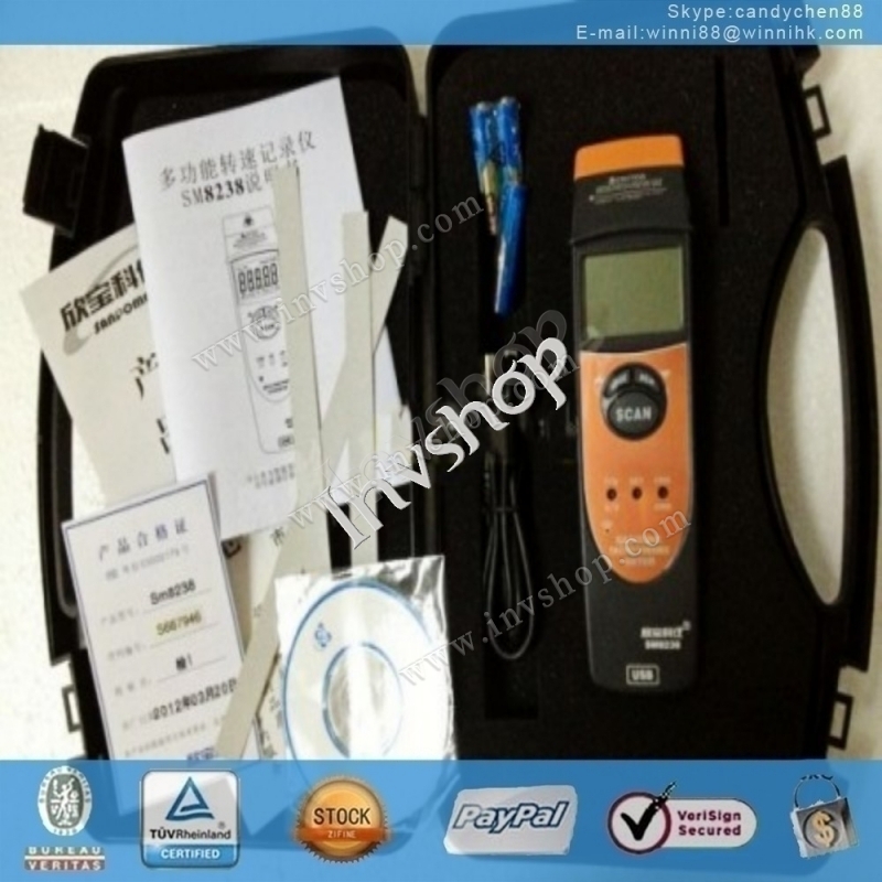 neue sm8238 multifunktionale rotationsgeschwindigkeit recorder