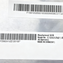 G104XVN01.0  LCD  Panel  AUO  10.4inch  1024(RGB)×768