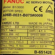 A06B-0031-B075 F09U Fanuc Servo Motor