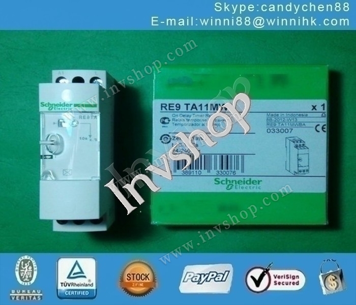 Time New RE9TA11MW SCHNEIDER Zelio