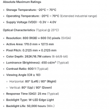 G084SN05 V.4 AUO 8,4-Zoll-LCD-Anzeige G084SN05 V4