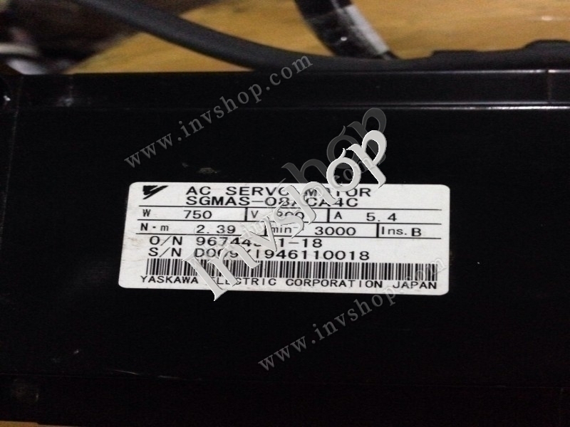 SGMAS-08ACA4C Yaskawa servo motor
