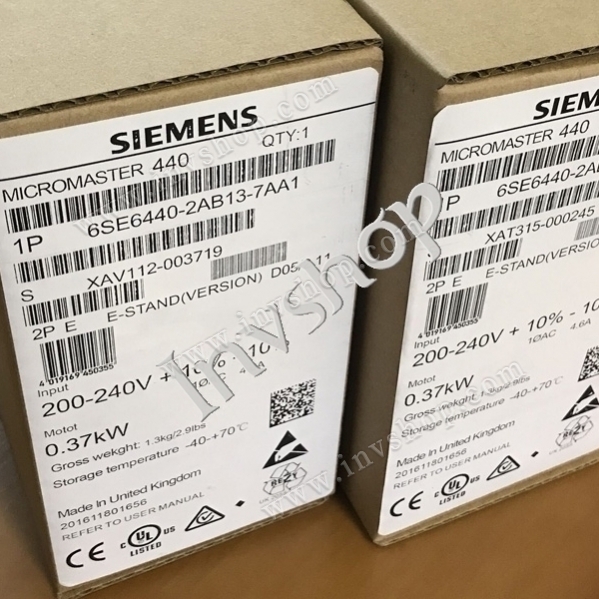 6SE6440-2UC17-5AA1 /7AA1 Siemens MM440 Frequency converter
