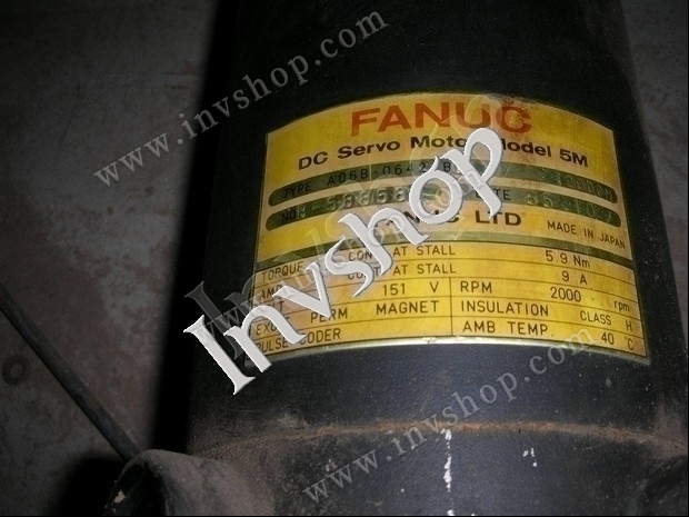 FANUC A06B-0642-B011 Servo motor