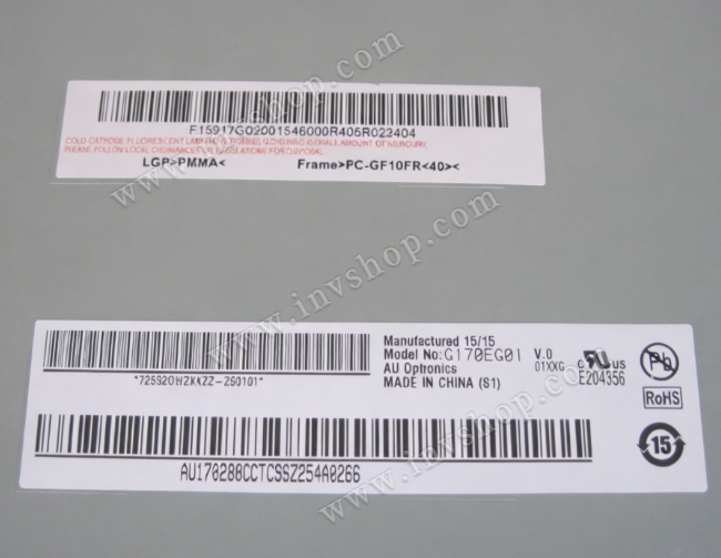 G170EG01 V0 AUO 17.0inch 1280*1024 LCD PANEL