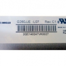 G260JJE-L07   Innolux   25.5inch   1920×1200  LCD DISPLAY