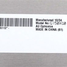 G150XG01 V.2 New AUO 15 inch 1024*768 Display LCD screen G150XG01 V2