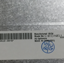 G101EVN03.1 AUO 10.1inch  TFT-LCD screen 1280*800 Display