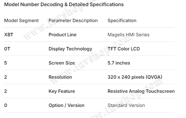 XBT0T5220 Touch screen panel 10.4inch XBTOT5220