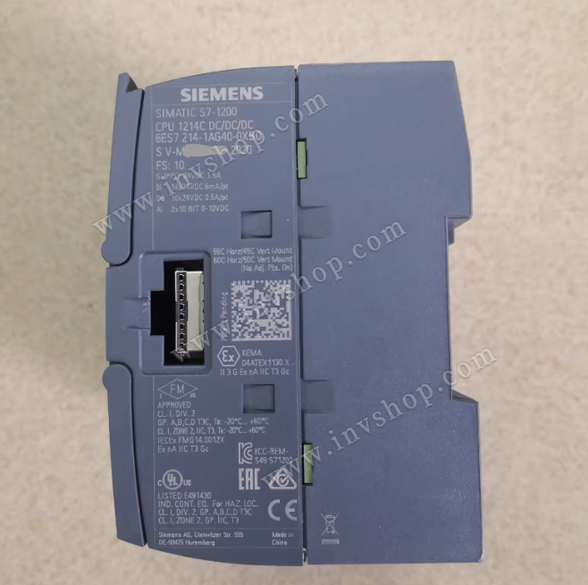 Siemens module 6ES7214-1AG40-0XB0 CPU 1214C