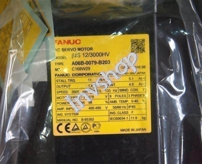 A06B-0079-B203 Fanuc-Servomotor