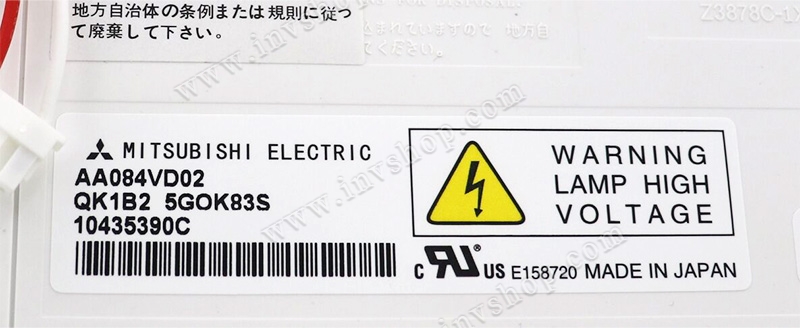 AA084VD02 Original 8.4 inch 640*480 Industrial LCD Display Screen for Mitsubishi