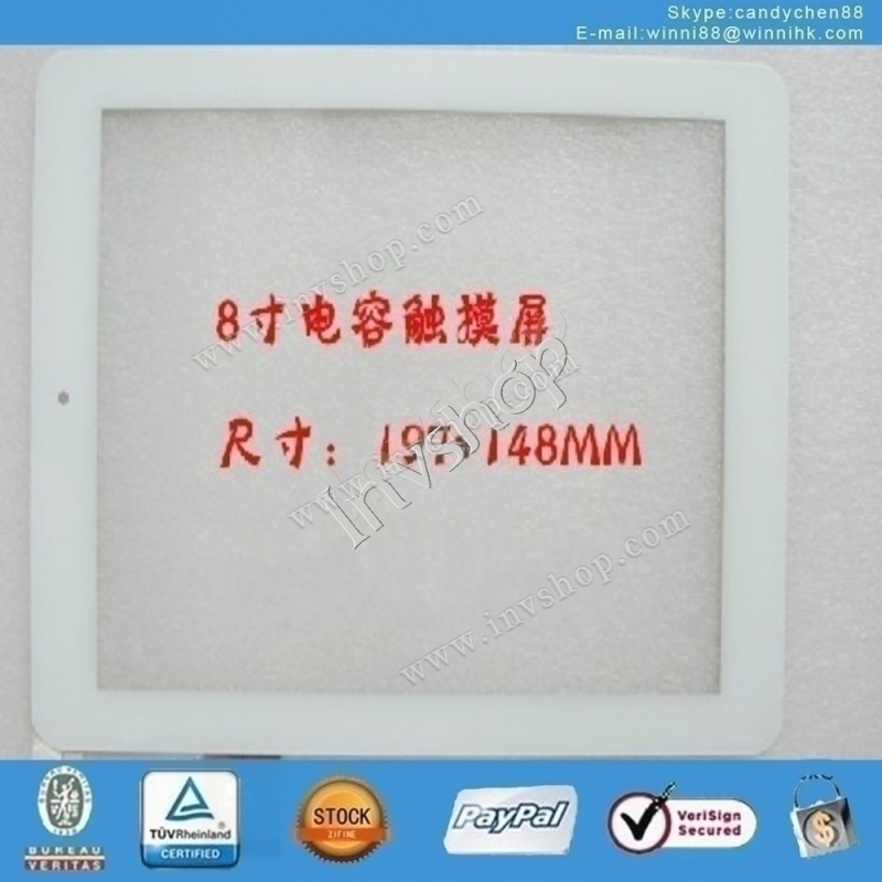Digitizer Glass New PB80JG8867 White Tablet PC P88S 8