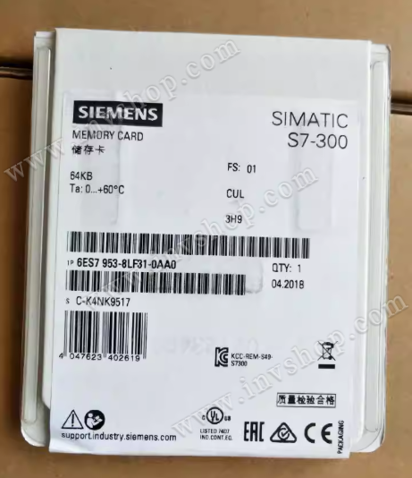 New siemens 6ES7953-8LF31-0AA0 Micro Memory Card 64 KB
