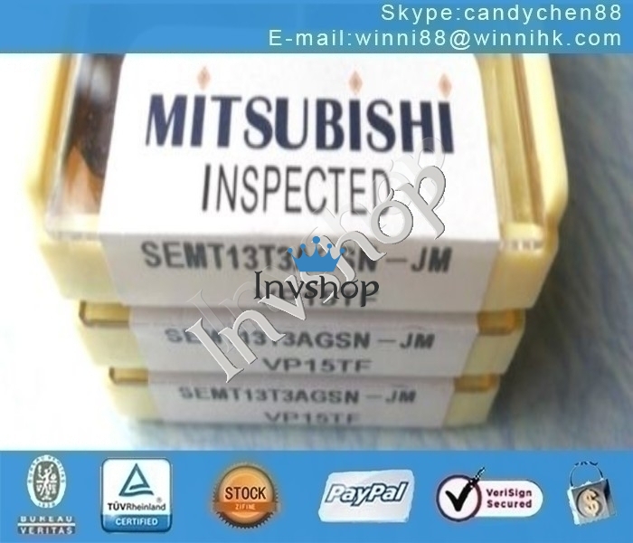 10pcs / box im kasten mitsubishi semt13t3agsn-jm neue vp15tf carbide fÃ¼gt 60 tage garantie
