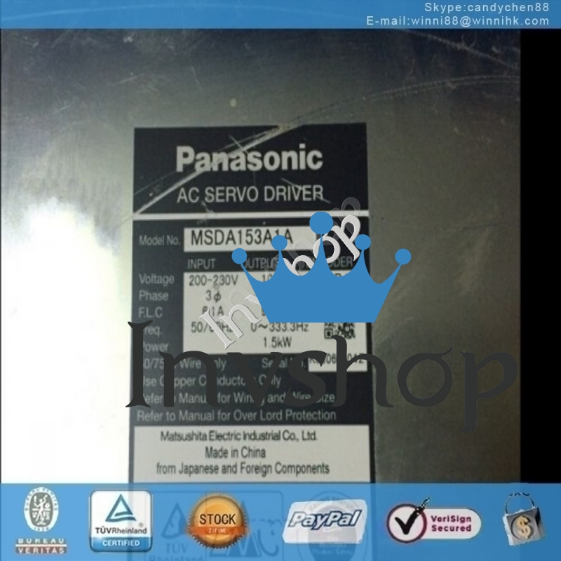 msda153a1a panasonic servo - treiber verwendet